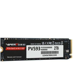 Dysk SSD Patriot Viper PV593 2TB M.2 2280 PCI-E x4 Gen5 NVMe (PV593P2TBM28H) 3