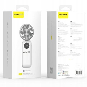 Wiatrak ręczny AWEI F39 Fast Ice biały 5
