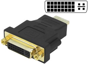92-102# Przejście hdmi wtyk - dvi gniazdo 5