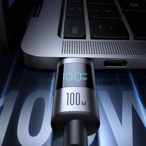 Kabel USB Joyroom USB-C - USB-C 1.2 m Czarny (6956116701437) 3