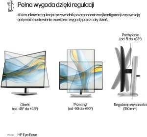 Monitor HP Series 5 Pro 24-calowy monitor seria 5 Pro WUXGA – 524pn 8