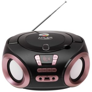 Radioodtwarzacz Adler Boombox CD-MP3 | USB | FM Radio | AUX | Gniazdo słuchawkowe 2