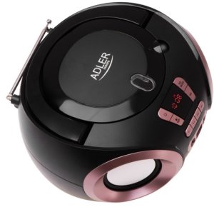 Radioodtwarzacz Adler Boombox CD-MP3 | USB | FM Radio | AUX | Gniazdo słuchawkowe 4