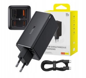 Ładowarka Baseus GaN6 Pro 2x USB-A 2x USB-C 3 A (P10162705112-00) 2