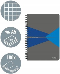 Ko�onotatnik Office Card A5 kr niebieski 2