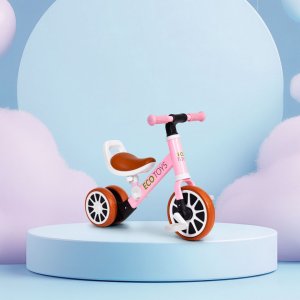 Rowerek Trójkołowy 2w1 ECOTOYS  Funkcja Biegowego I Standardowego 2