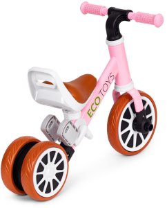 Rowerek Trójkołowy 2w1 ECOTOYS  Funkcja Biegowego I Standardowego 4