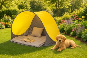 Namiot Plażowy MultiGarden  Pop-Up, Ochrona UV, Lekki, 213x121x100 cm 7