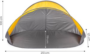 Namiot Plażowy MultiGarden  Pop-Up, Ochrona UV, Lekki, 213x121x100 cm 10