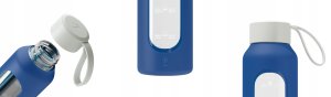 Wessper Szklana butelka B1 Borosilicate 500ml Navy Blue (WES260-500-NB-NEW) 2