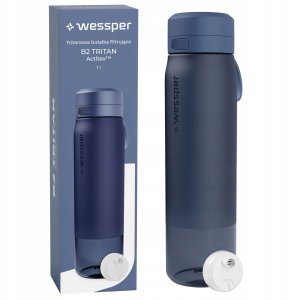Wessper Butelka filtrująca B2 TRITAN Actitex™ 1000ml Blue (WES273-1000-BL_K) 2