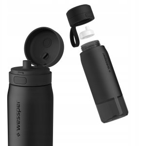 Wessper Butelka filtrująca B2 TRITAN Actitex™ 700ml Black (WES273-700-BK_K) 6