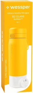 Wessper Butelka filtrująca B2 GLASS Actitex™ 700ml Yellow (WES270-700-YL_K) 2