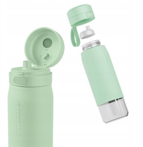 Wessper Butelka filtrująca B2 GLASS Actitex™ 700ml Mint (WES270-700-MT_K) 5