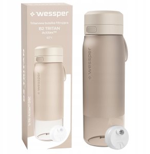 Wessper Butelka filtrująca B2 TRITAN Actitex™ 700ml Beige (WES273-700-BG_K) 2
