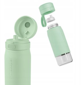 Wessper Butelka filtrująca B2 GLASS Actitex™ 500ml Mint (WES270-500-MT_K) 5