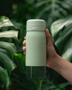 Wessper Butelka filtrująca B2 GLASS Actitex™ 500ml Mint (WES270-500-MT_K) 8