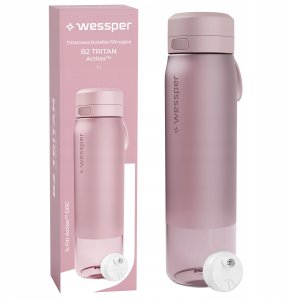 Butelka filtrująca Wessper B2 TRITAN Actitex™ 1000ml Pink (WES273-1000-PK_K) 2