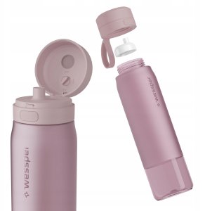 Butelka filtrująca Wessper B2 TRITAN Actitex™ 1000ml Pink (WES273-1000-PK_K) 6
