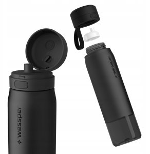 Butelka filtrująca Wessper B2 TRITAN Actitex™ 1000ml Black (WES273-1000-BK_K) 6