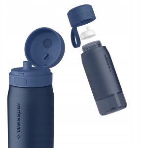 Wessper Butelka filtrująca B2 TRITAN Actitex™ 500ml Blue (WES273-500-BL_K) 6