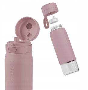Butelka filtrująca Wessper B2 GLASS Actitex™ 700ml Pink (WES270-700-PK_K) 5