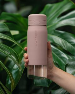 Butelka filtrująca Wessper B2 GLASS Actitex™ 700ml Pink (WES270-700-PK_K) 8