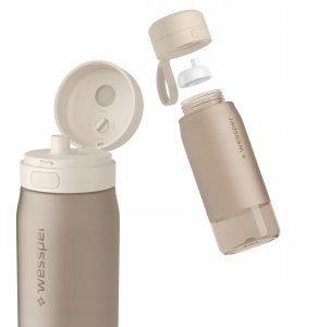 Butelka filtrująca Wessper B2 TRITAN Actitex™ 500ml Beige (WES273-500-BG_K) 6