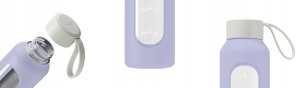 Wessper Szklana butelka Wessper B1 Borosilicate 500ml Lavender (WES260-500-VI-NEW) 2