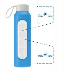 Wessper Szklana butelka Wessper B1 Borosilicate 500ml Ocean (WES260-500-OC-NEW) 6