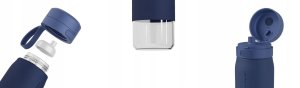 Wessper Butelka filtrująca B2 GLASS Actitex™ 700ml Blue (WES270-700-BL_K) 11