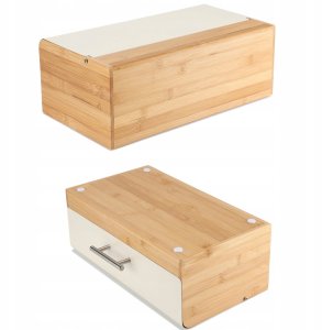 CHLEBAK BAMBUSOWY POJEMNIK NA PIECZYWO E-6075 5