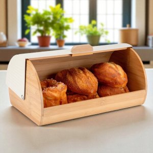 CHLEBAK BAMBUSOWY POJEMNIK NA PIECZYWO E-6078 2