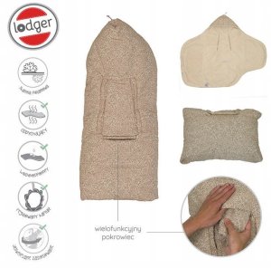 Akcija! Lodger Wrapper Taslon ietinamā sedziņa  Birch WP 599 7