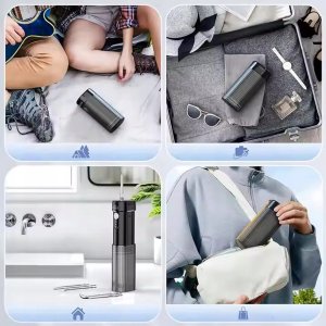 Irygator Zenwire Irygator Przenośny Bezprzewodowy Dentystyczny do Zębów Jamy Ustnej Podróżny WF309 4