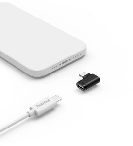 Adapter USB Hama USB-C - USB-C Czarny  (002003590000) 3