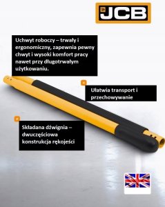 JCB DŹWIGNIK "ŻABA" 4T  96 - 595mm 11