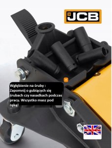 JCB DŹWIGNIK "ŻABA" 4T  96 - 595mm 12