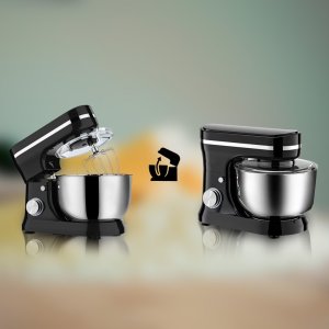 Robot planetarny mikser 3w1 hak trzepaczka mieszadło 6 poziomów misa 6 l 3200 W RETOO 3