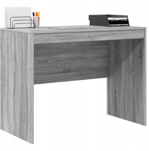 Biurko vidaXL Szare 100 cm x 50 cm 3