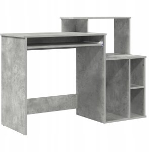 Biurko vidaXL Szare 120.5 cm x 44 cm 2