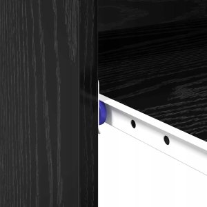 Biurko vidaXL Czarne 77.5 cm x 43 cm 10