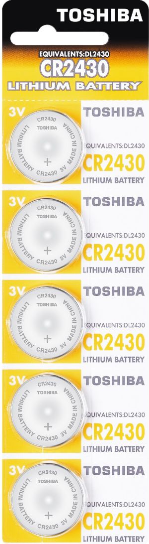 Toshiba Bateria Special CR2430 280mAh 5 szt. 1