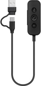 Słuchawki Sandberg 126-54 słuchawki/zestaw słuchawkowy Przewodowa Opaska na głowę Biuro/centrum telefoniczne USB Type-C / USB Type-A Czarny 8