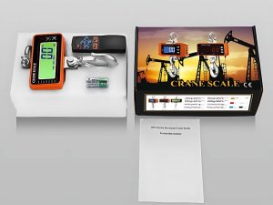 Waga hakowa dźwigowa 500kg 0,5t podwieszana lcd z pilotem nagazynowa 2