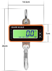 Waga hakowa dźwigowa 500kg 0,5t podwieszana lcd z pilotem nagazynowa 3
