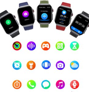 Smartwatch Diaway SMARTWATCH ZEGAREK WATCH DAMSKI MENU PL POLSKIE ROZMOWY Męski AMOLED SPORT ET585 27