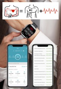 Smartwatch Diaway SMARTWATCH ZEGAREK WATCH DAMSKI MENU PL POLSKIE ROZMOWY Męski AMOLED SPORT ET585 8