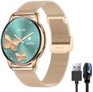 SMARTWATCH ZEGAREK WATCH DAMSKI ROZMOWY MENU POLSKIE PULS OKRĄGŁY SPORT PL Y11 11