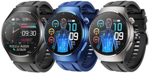 SMARTWATCH SMARTBAND BAND OPASKA ZEGAREK AMOLED SP02 BLUETOOTH 5ATM PRO FIT MT200 18